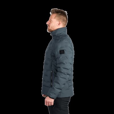 Pánska mestská zateplená bunda kombinovaná so softshellom STRIBOG 11