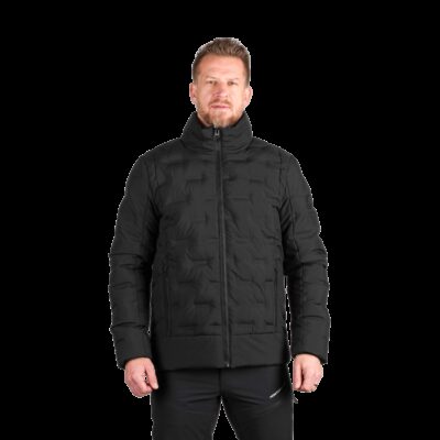 Pánska mestská zateplená bunda kombinovaná so softshellom STRIBOG 14