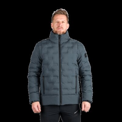 Pánska mestská zateplená bunda kombinovaná so softshellom STRIBOG 4