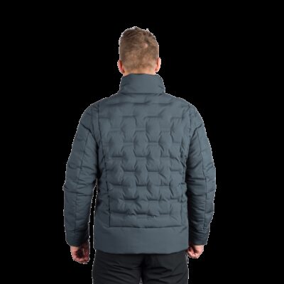 Pánska mestská zateplená bunda kombinovaná so softshellom STRIBOG 8