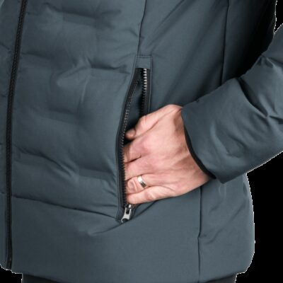 Pánska mestská zateplená bunda kombinovaná so softshellom STRIBOG 10