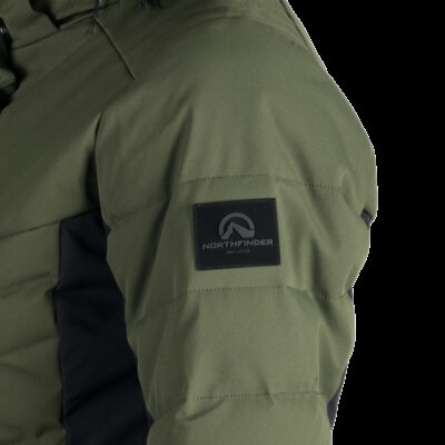 Dámska lyžiarska trendy zateplená bunda s kožušinou ABIGAYLE 33