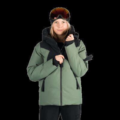 Dámska lyžiarska trendy zateplená bunda ASHTYN 13