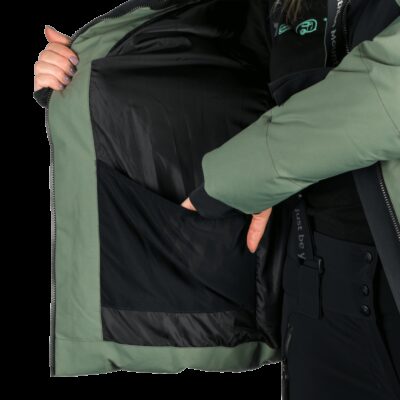 Dámska lyžiarska trendy zateplená bunda ASHTYN 14