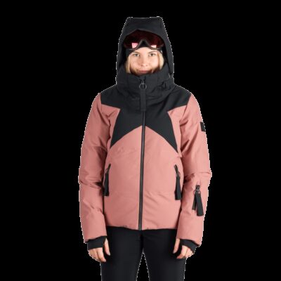 Dámska lyžiarska trendy zateplená bunda ASHTYN 19