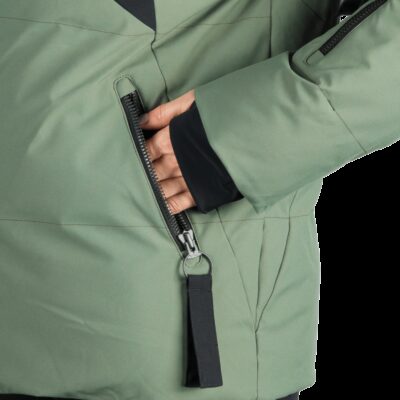 Dámska lyžiarska trendy zateplená bunda ASHTYN 7