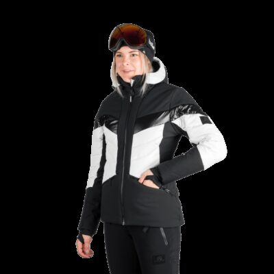 Dámska lyžiarska trendy zateplená komfortná bunda ABIGALE 15