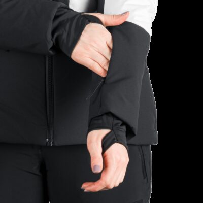 Dámska lyžiarska trendy zateplená komfortná bunda ABIGALE 16