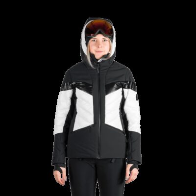 Dámska lyžiarska trendy zateplená komfortná bunda ABIGALE 17