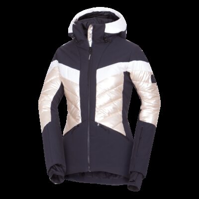 Dámska lyžiarska trendy zateplená komfortná bunda ABIGALE 35