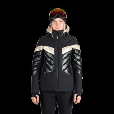 Dámska lyžiarska trendy zateplená komfortná bunda ABIGALE 24