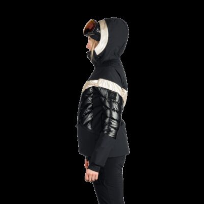 Dámska lyžiarska trendy zateplená komfortná bunda ABIGALE 31