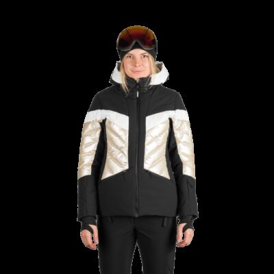 Dámska lyžiarska trendy zateplená komfortná bunda ABIGALE 39