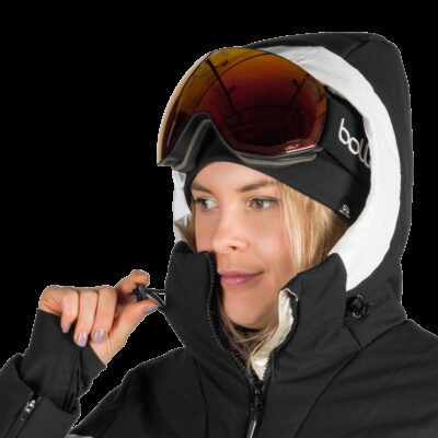 Dámska lyžiarska trendy zateplená komfortná bunda ABIGALE 40