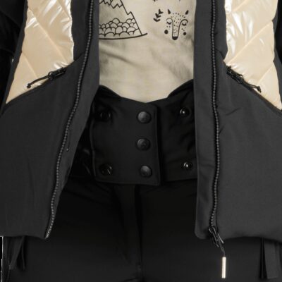 Dámska lyžiarska trendy zateplená komfortná bunda ABIGALE 50