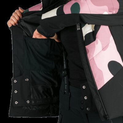 Dámska lyžiarska celopotlačená zateplená bunda KAYLEIGH 13