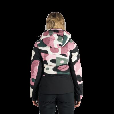 Dámska lyžiarska celopotlačená zateplená bunda KAYLEIGH 15