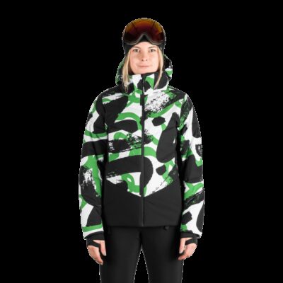 Dámska lyžiarska celopotlačená zateplená bunda KAYLEIGH 22