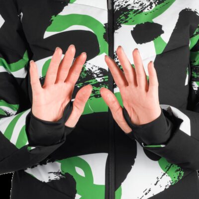 Dámska lyžiarska celopotlačená zateplená bunda KAYLEIGH 24