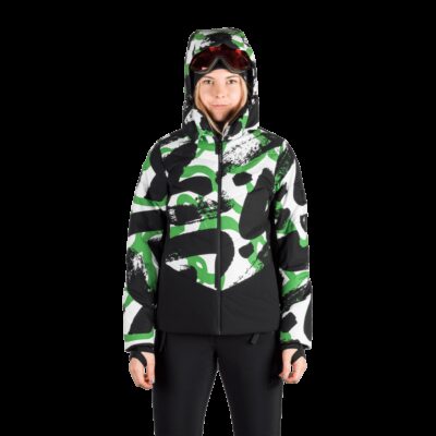 Dámska lyžiarska celopotlačená zateplená bunda KAYLEIGH 25