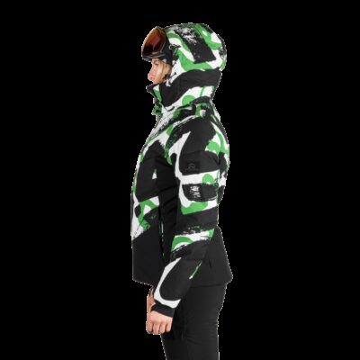 Dámska lyžiarska celopotlačená zateplená bunda KAYLEIGH 26