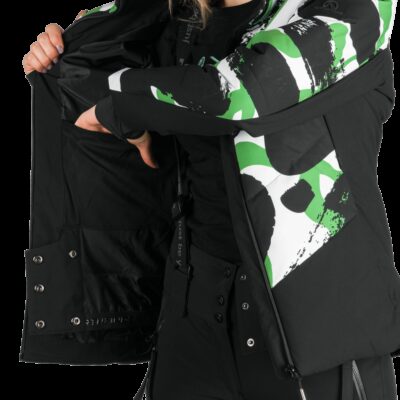 Dámska lyžiarska celopotlačená zateplená bunda KAYLEIGH 27