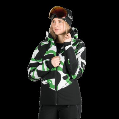 Dámska lyžiarska celopotlačená zateplená bunda KAYLEIGH 29