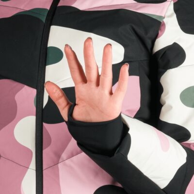 Dámska lyžiarska celopotlačená zateplená bunda KAYLEIGH 7