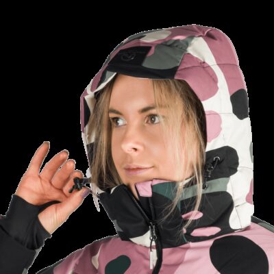 Dámska lyžiarska celopotlačená zateplená bunda KAYLEIGH 9