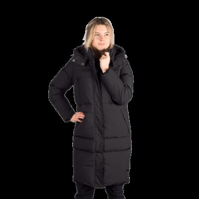 Dámska športová zateplená dlhá bunda EVELYNN 7