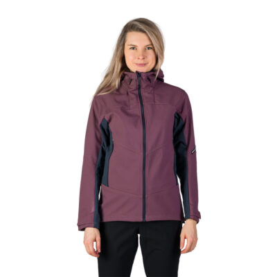 Dámska outdoorová softshellová bunda s kapucňou 3L CHANDRA 10