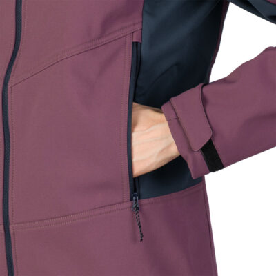 Dámska outdoorová softshellová bunda s kapucňou 3L CHANDRA 12