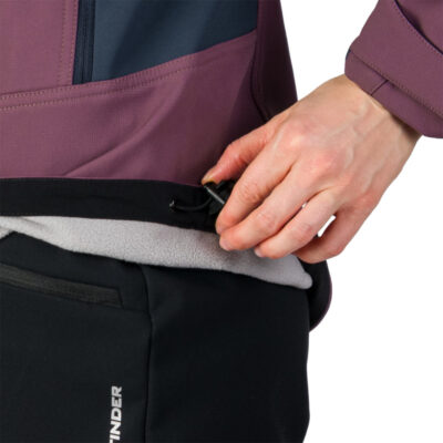 Dámska outdoorová softshellová bunda s kapucňou 3L CHANDRA 14