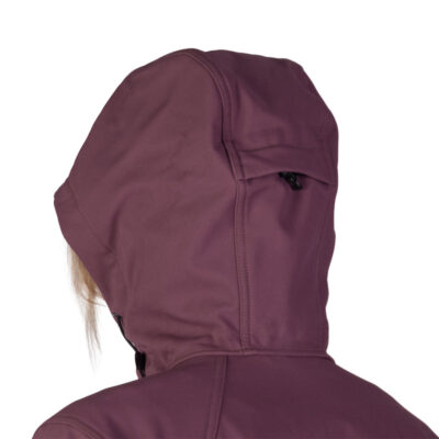 Dámska outdoorová softshellová bunda s kapucňou 3L CHANDRA 15