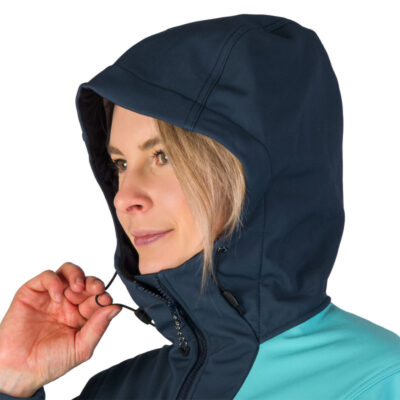 Dámska outdoorová softshellová bunda s kapucňou 3L CHANDRA 34