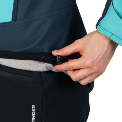 Dámska outdoorová softshellová bunda s kapucňou 3L CHANDRA 37