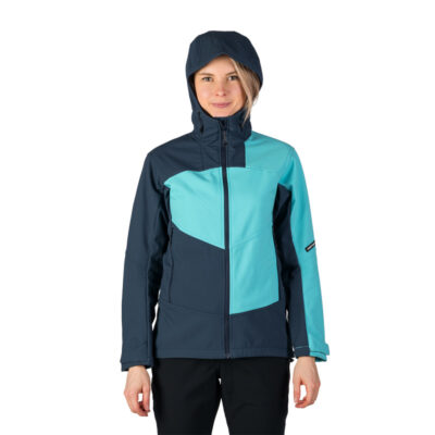 Dámska outdoorová softshellová bunda s kapucňou 3L CHANDRA 42