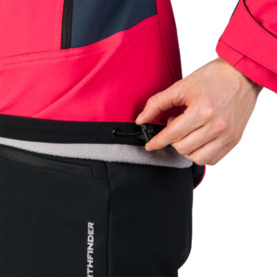 Dámska outdoorová softshellová bunda s kapucňou 3L CHANDRA 48