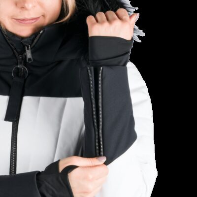 Dámska lyžiarska technická trendy zateplená bunda TAYLER 20