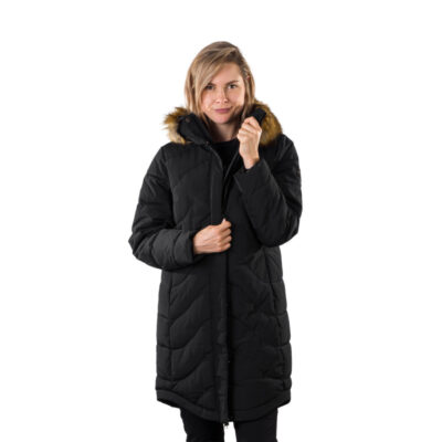Dámska zateplená predĺžená bunda RAELYNN 18