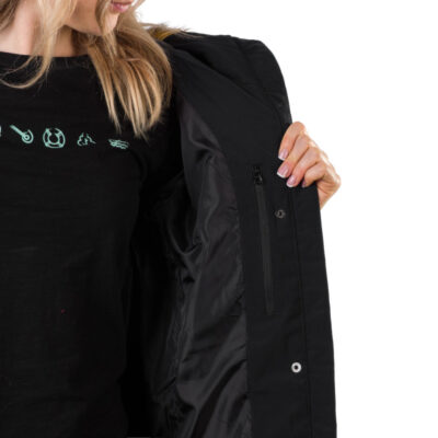 Dámska zateplená predĺžená bunda RAELYNN 19