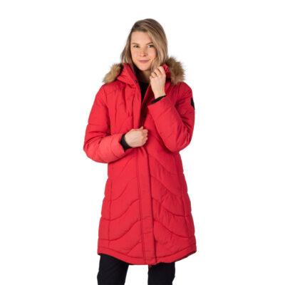 Dámska zateplená predĺžená bunda RAELYNN 33