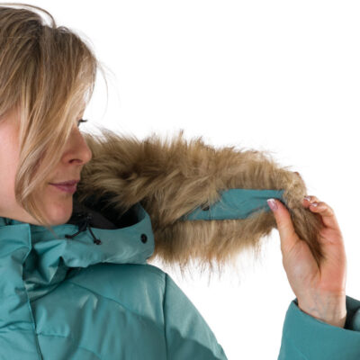 Dámska zateplená predĺžená bunda RAELYNN 48