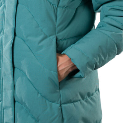 Dámska zateplená predĺžená bunda RAELYNN 56