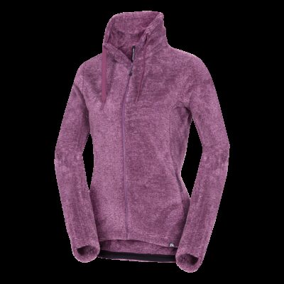 Dámsky outdoor flísový sveter v melanžovom štýle LACY 11