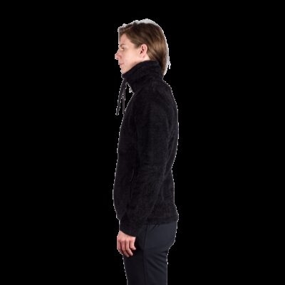 Dámsky outdoor flísový sveter v melanžovom štýle LACY 9