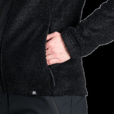 Dámsky outdoor flísový sveter v melanžovom štýle LACY 10