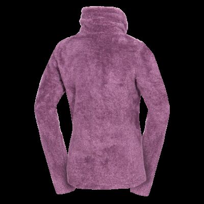 Dámsky outdoor flísový sveter v melanžovom štýle LACY 12