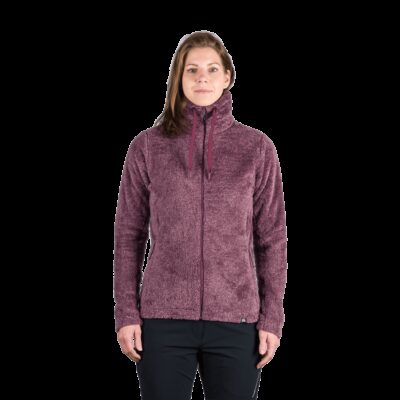 Dámsky outdoor flísový sveter v melanžovom štýle LACY 13