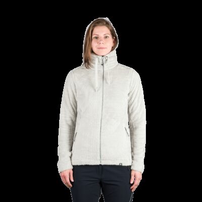 Dámsky outdoor flísový sveter v melanžovom štýle LACY 23